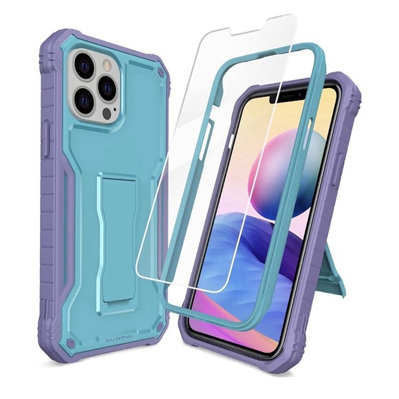 DUOPAL Other - iPhone 13pro MaxDUOPAL Rugged Shockproof Kickstand Back Case + Screen Protector